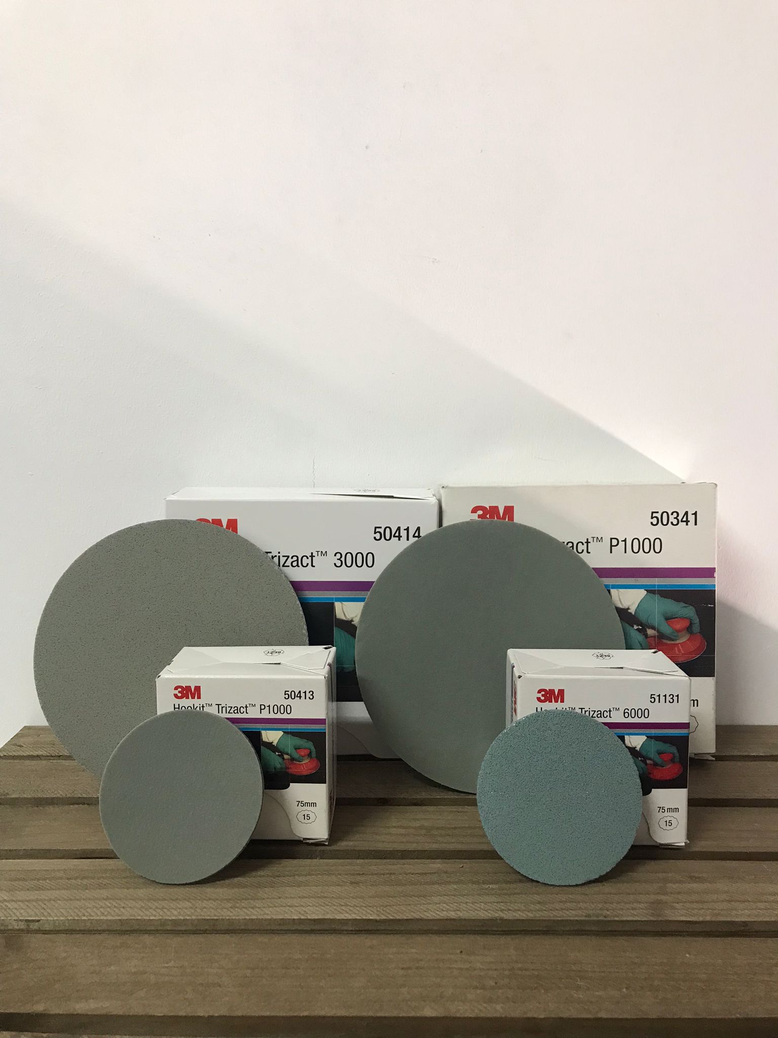 Discos Trizact (Caja de 15 Unidades)